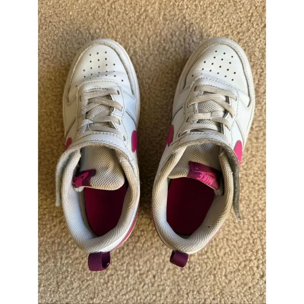 Nike Court Borough Low Little Kid Girls Sneakers Size 2